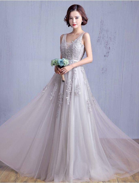Váy đầm dự tiệc cho nàng vòng 1 khiêm tốn ngực lép  AlvinStoreVn