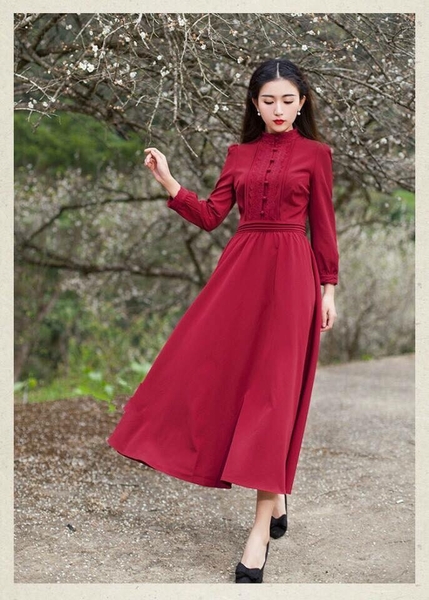 Những mẫu váy vintage hot nhất chị em không thể bỏ qua  Vatgia Hỏi  Đáp