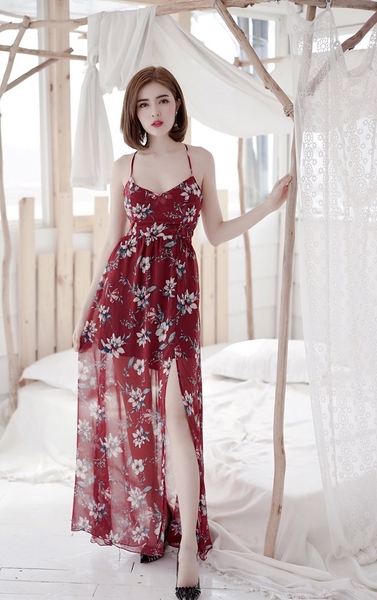 mẫu đầm maxi đẹp giá tốt chất lượng được ưa chuộng hiện nay