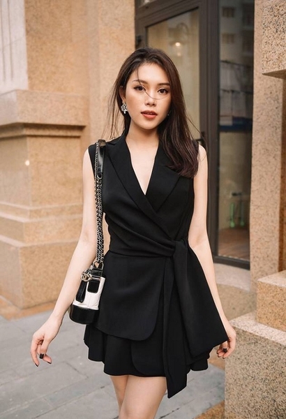 Váy đầm dự tiệc dành cho người mập trở nên mi nhon hơn