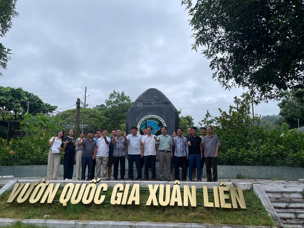 Vườn quốc gia Xuân Sơn học tập, trao đổi kinh nghiệm tại Vườn quốc gia Xuân Liên