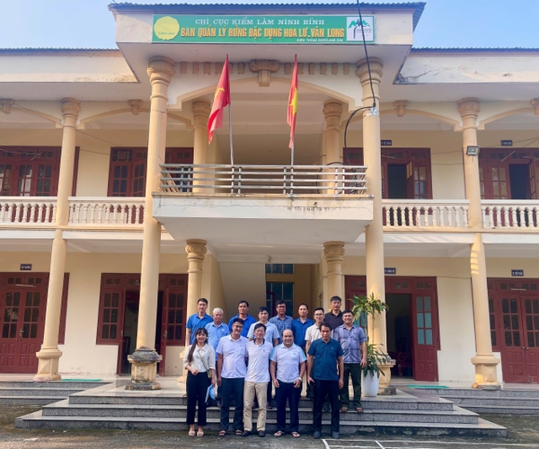 Vườn quốc gia Xuân Sơn tổ chức chuyến tham quan, học tập kinh nghiệm tại Khu bảo tồn thiên nhiên Vân Long