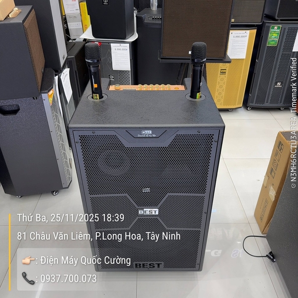Loa karaoke kéo BEST B40 700W