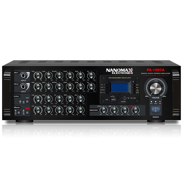 Ampli Karaoke Nanomax PA-1207A