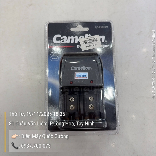 Bộ Sạc Pin Camelion