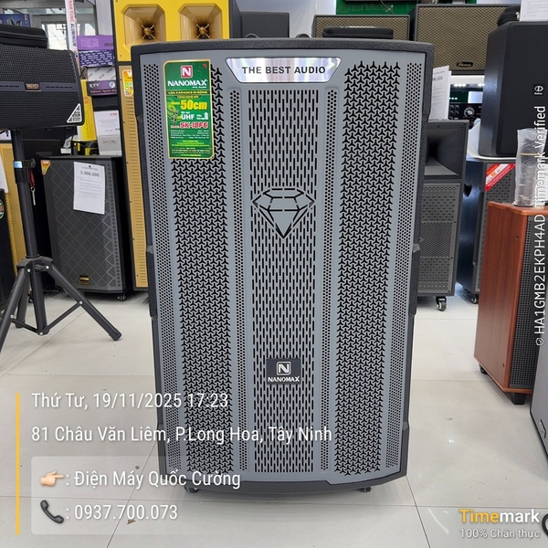 Loa Kéo Nanomax SK-18F6 Bass 50cm 1500w Karaoke Bluetooth