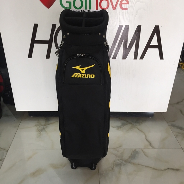 túi gậy Mizuno đen vàng 0945