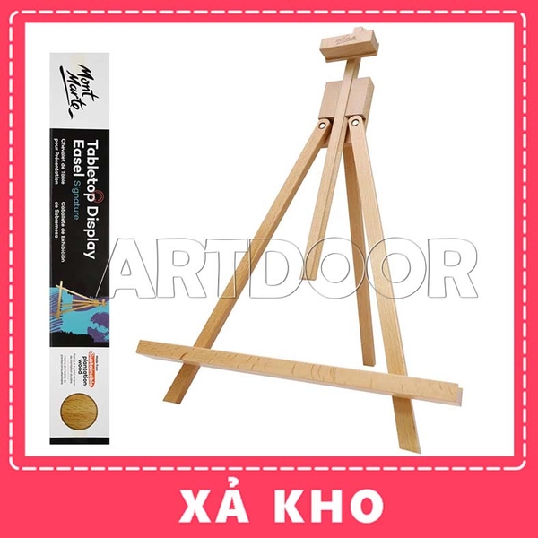 Giá vẽ để bàn MONT MARTE Tabletop cỡ vừa gỗ sồi (0013) - [xả kho]