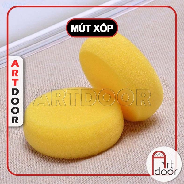 Mút xốp bọt biển lau Cọ, làm mịn Đất Sét, lau Gốm, vẽ tranh màu nước