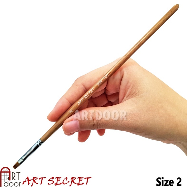 Cọ vẽ đầu Vuông ART SECRET (2089F)