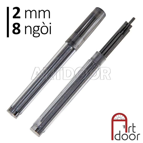 Ruột ngòi chì bấm lõi lớn (đầu 2mm) - [xả kho]