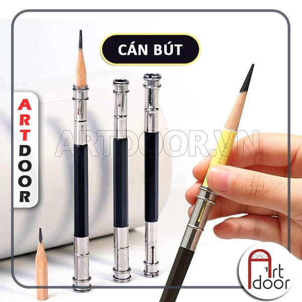 Nối bút chì KUELOX cán giúp nối dài bút chì koh, chì staedtler, dễ cầm dễ vẽ hơn
