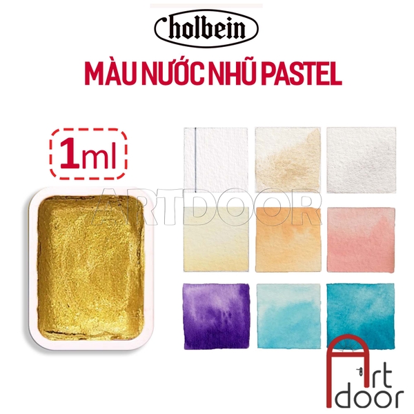 Màu Nước HOLBEIN (chiết 1ml) hạng hoạ sĩ pan lẻ