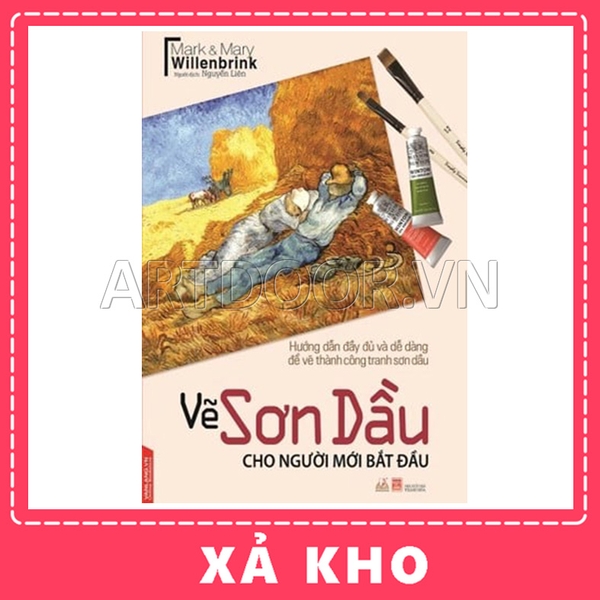 [SALE] Sách Vẽ Sơn Dầu Cho Người Mới Bắt Đầu - [xả kho]