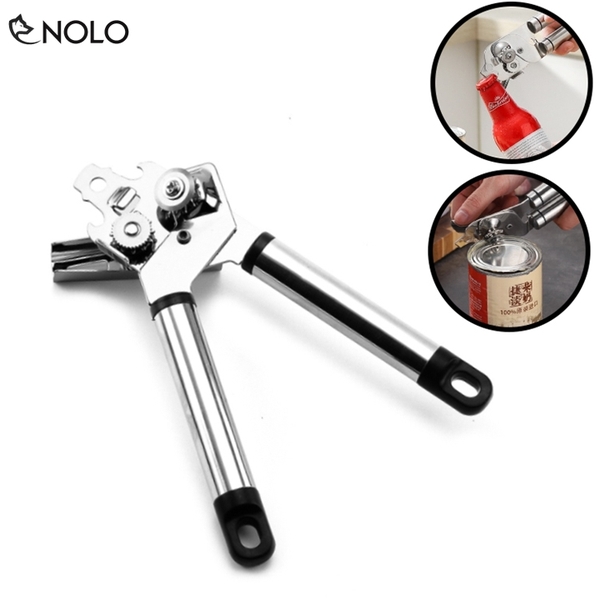 Bộ Dụng Cụ Khui Hộp Lon, Chai Nước Ngọt, Lọ Đa Năng Model RZ02 Chất Liệu Hợp Kim Chống Gỉ Sét