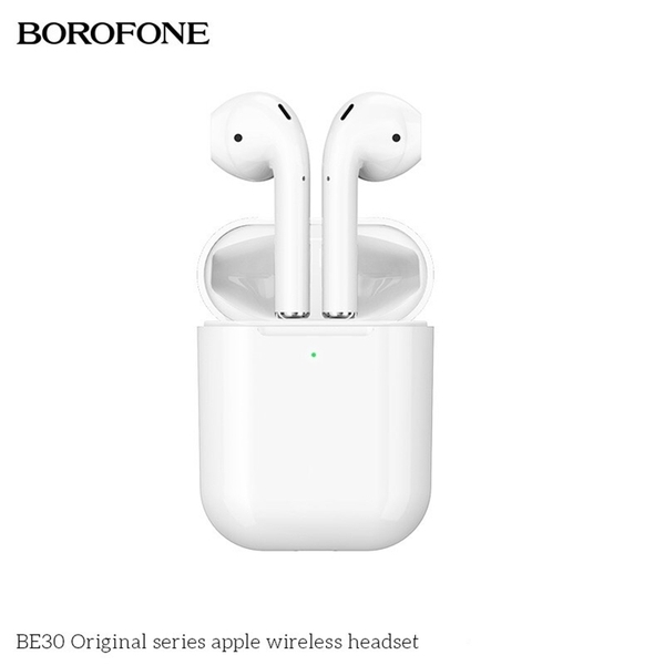 Bộ Tai Nghe Bluetooth Quad Layer Earpod V5.0 Borofone Model BE30 Có Kèm Dock Sạc Hỗ Trợ Sạc Không Dây Âm Thanh Chuẩn Chính Hãng