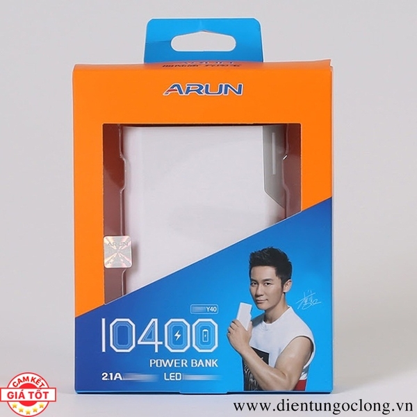 Pin Dự Phòng Arun 10400mah Chính Hãng