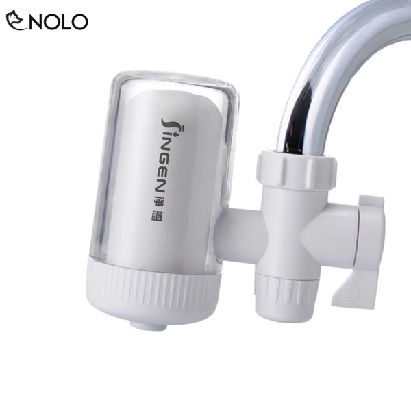 Bộ Đầu Lọc Nước Gắn Tại Vòi JINGEN Model JN15 Lõi Lọc 4 Lớp Phù Hợp Cho Tất Cả Các Đầu Vòi Nước
