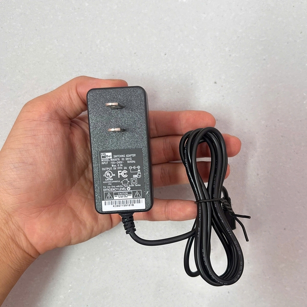 Adapter Nguồn 5V 2A Chui 8600 Phích Dẹp 2 Chấu - Dùng Cho Camera, Đèn LED, Router - Đạt Chuẩn UL, FCC