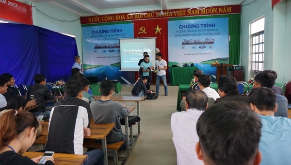 Ford Drving Skills Đà Nẵng 2017 - Chương trình Hướng dẫn lái xe an toàn và thân thiện với môi trường