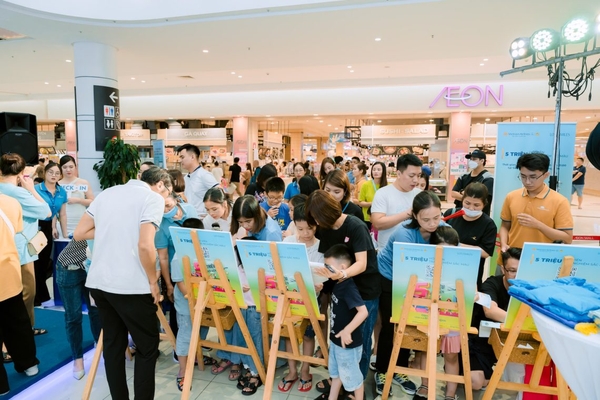 SỰ KIỆN 5 TRIỆU HỘI VIÊN CỦA LOTUSMILES TẠI AEON MALL LONG BIÊN