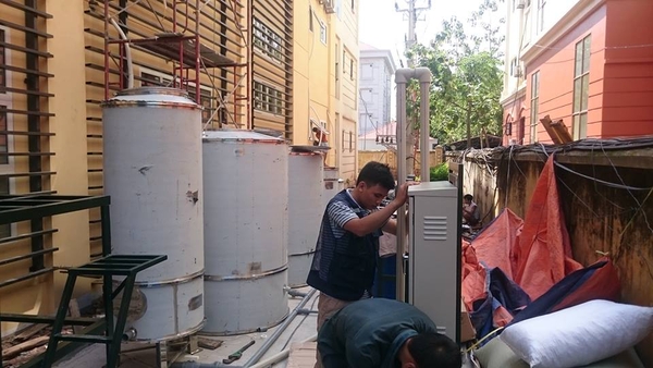 Hệ thống xử lý nước thải phòng thí nghiệm Trung tâm quan trắc môi trường tỉnh Bắc Ninh