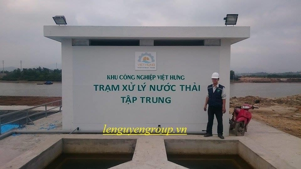 Xử lý nước thải Khu công nghiệp Việt Hưng
