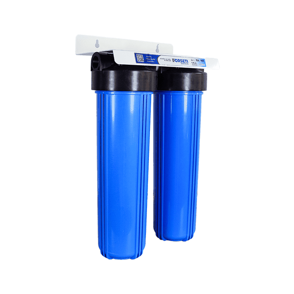 Combo lọc tổng đầu nguồn 3 cấp UF4000 + 2 cốc (PP5+Cation)