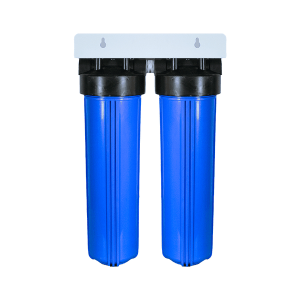 Combo lọc tổng đầu nguồn 3 cấp UF4000 + 2 cốc (PP5+Cation)