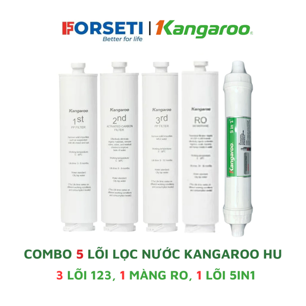 Combo 5 lõi Kangaroo HU (123RO5IN1 - HU)