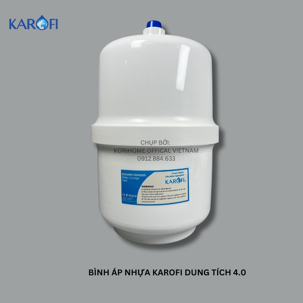 Bình áp nhựa 4.0 Karofi