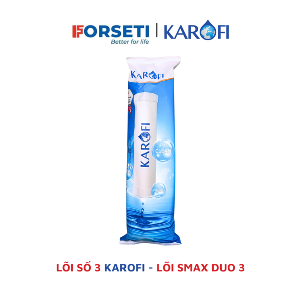 Combo 3 lõi lọc thô 123 Karofi