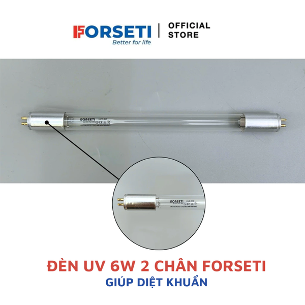Đèn UV Forseti 6W (4 chân cắm 1 đầu)