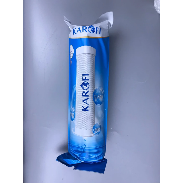 Combo 3 lõi lọc thô Karofi 1 2 3 dùng cho máy lọc nước RO có 3 cốc lọc 10inch (Lõi 3 là than lưới)