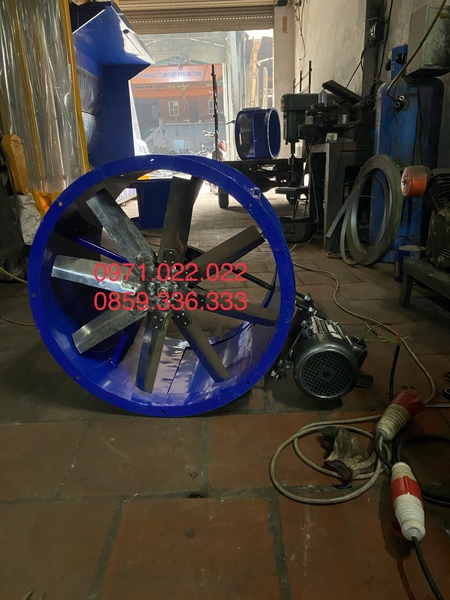 Quạt hút bụi hướng trục gián tiếp
