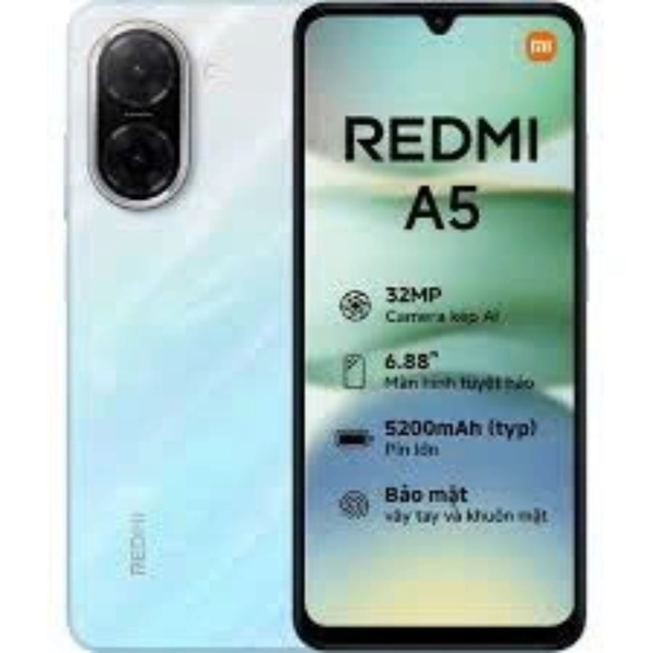 DGW - Điện thoại Xiaomi Redmi A5 - 3/64GB - Hàng Chính Hãng