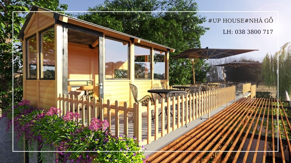 nhà gỗ second home xịn xò