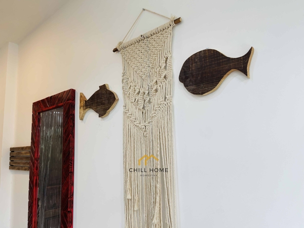 trang trí phòng trọ bằng đồ handmade