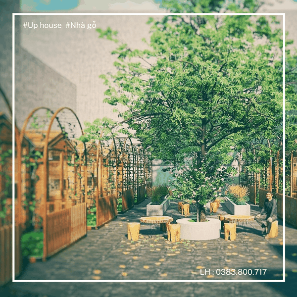 Homestay nhà gỗ