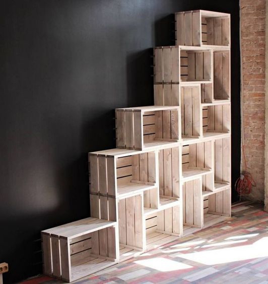 Box gỗ Pallet - Kệ gỗ trang trí | Thùy Dương Decor