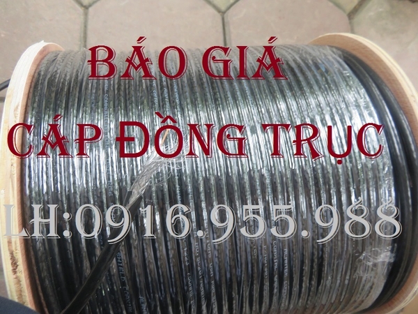 Báo giá cáp đồng trục 5c, RG6, RG11, RG59, QR 540 hãng Sino, alantek