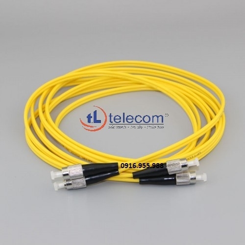 Dây nhảy quang patchcord FC-FC Singlemode duplex 3m, 5m...