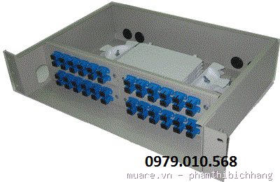 Hộp phối quang ODF 48 core rack 19 inch(Cố định)