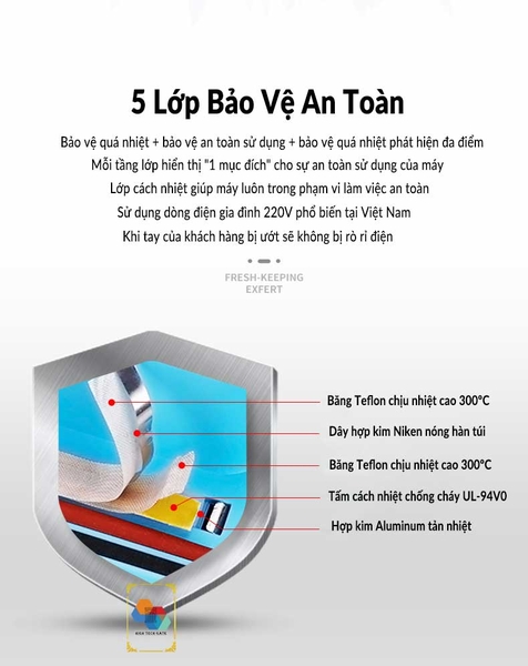 Máy hút chân không HTG-P290AD – Phiên bản quốc dân, KHÔNG KÉN TÚI