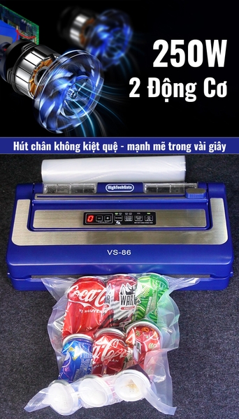 máy hút chân không VS86 “KHÔNG KÉN TÚI - MỌI LOẠI TÚI THỰC THỤ” đáng tiền nhất