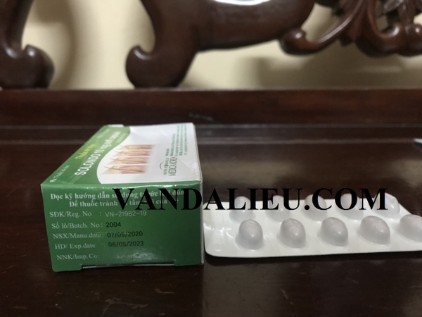 SOLONDO 10MG. VIÊN UỐNG ĐẨY NHÂN MỤN - ĐIỀU TRỊ TRỨNG CÁ CÔNG TY TNHH ...