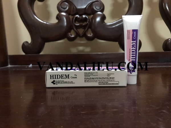 KEM BÔI NGOÀI DA HIDEM CREAM 15G. CÔNG TY TNHH KINH DOANH TỔNG HỢP ...