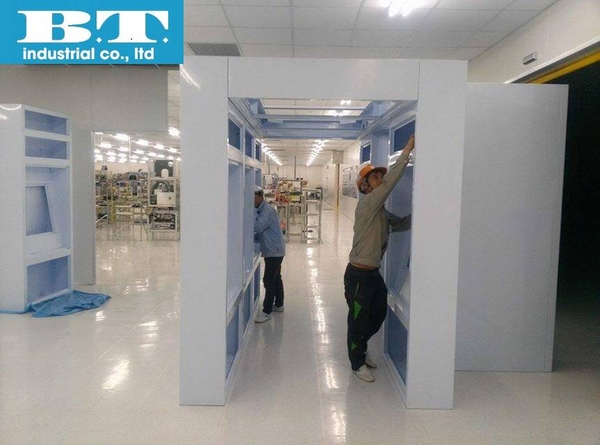 Installation and construction of clean rooms