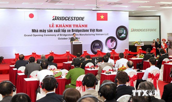 Bridgetone Group inaugurated the first tire factory in Vietnam