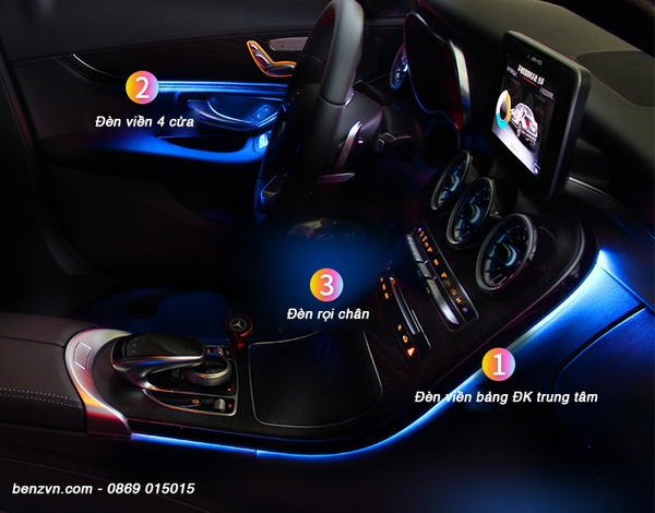 den-mau-noi-that-ambient-lighting-cho-xe-mercedes-benz